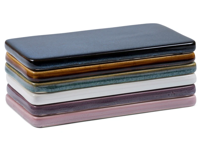 Bitz Side plate lilac 22 x 12,8 cm