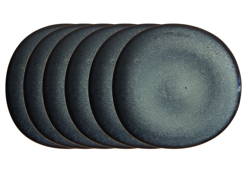 like. by Villeroy & Boch Lave gris Speiseteller 28 cm Set6