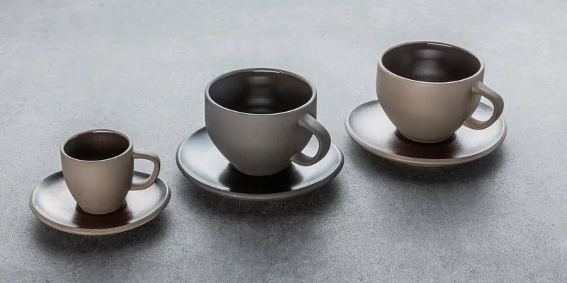 Rosenthal Junto Slate Grey Kombitasse mit Untertasse