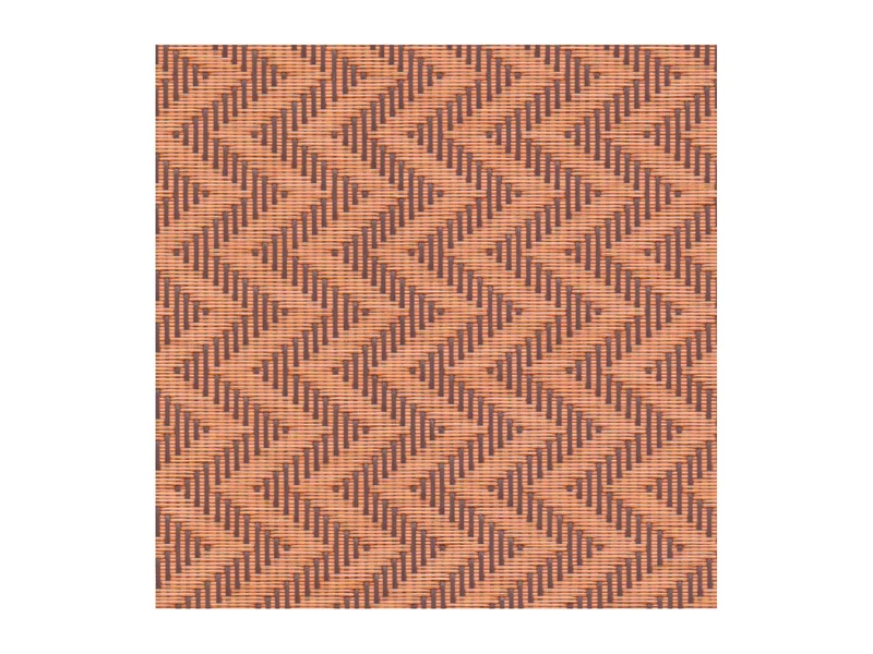 Sambonet Linea Q Gold gezackt Tischset 42 x 33 cm