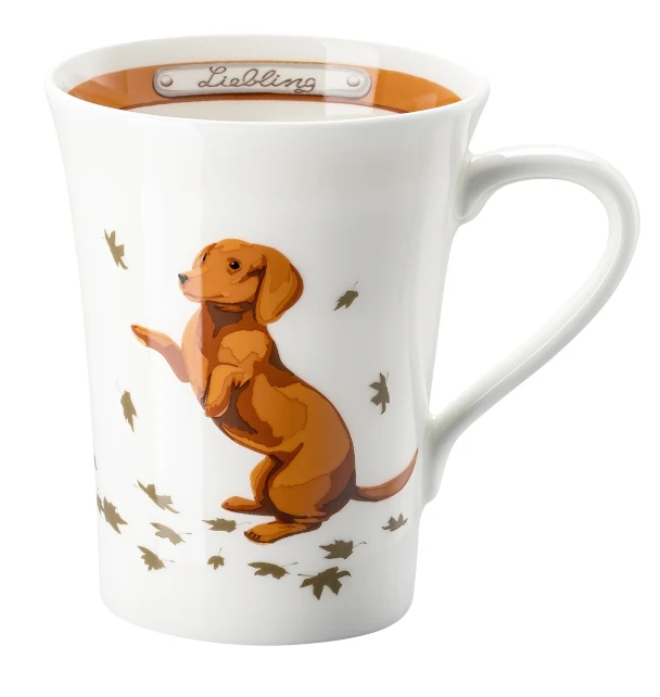 Hutschenreuther My Mug Hunde - Dackel Becher mit Henkel 0,4 l
