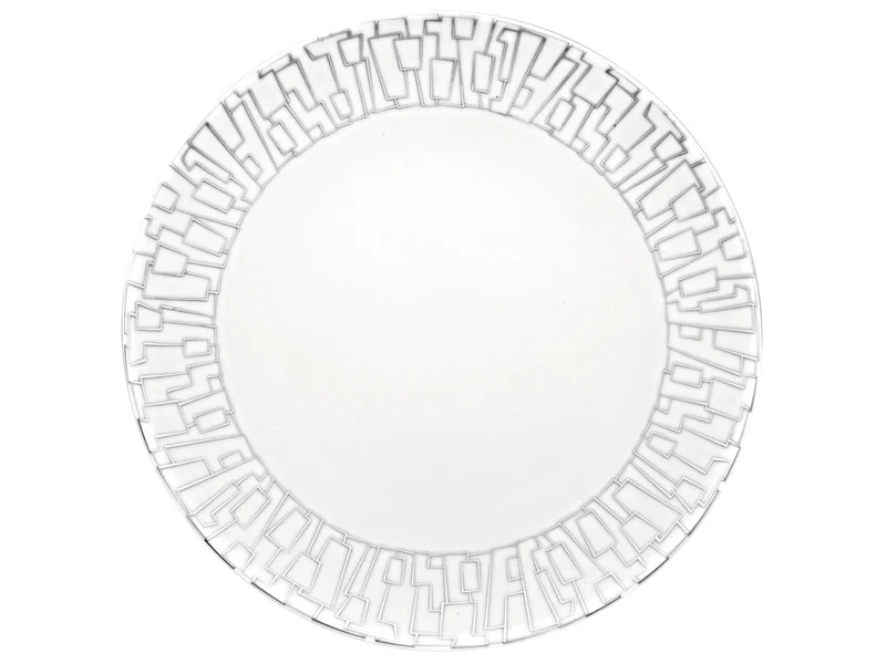Rosenthal TAC Gropius Skin Platin Speiseteller 28cm