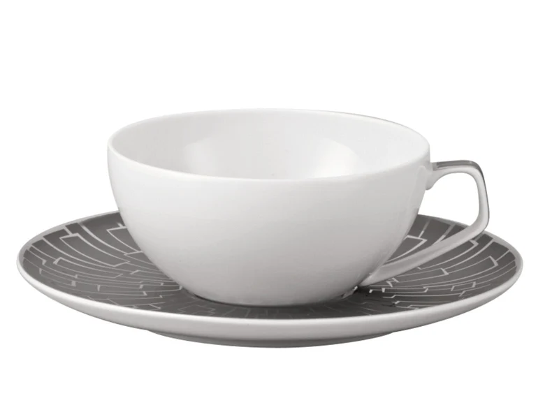 Rosenthal TAC Gropius Skin Platin Teetasse 2tlg.