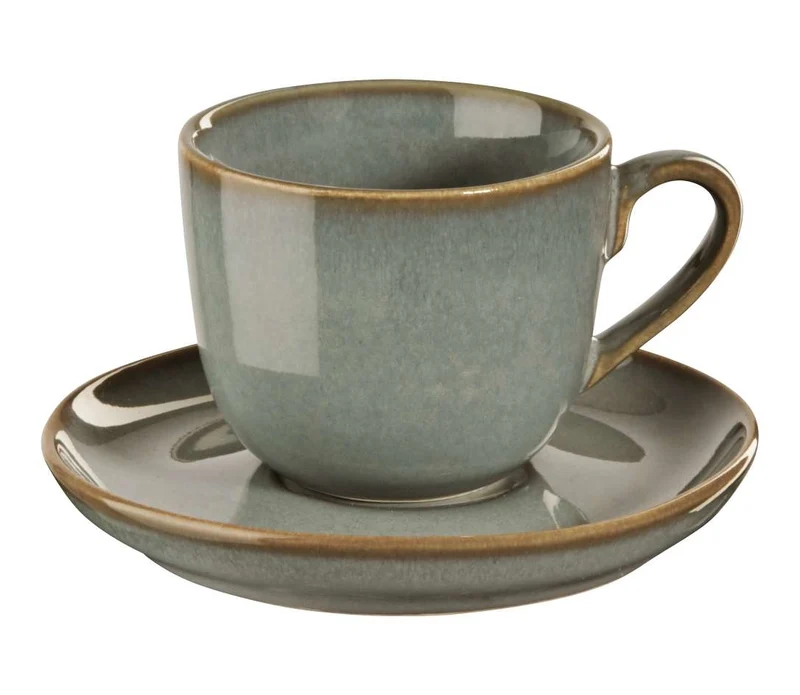 ASA SAISONS Cappuccinotasse mit Unt. eucalyptus 0,23 l