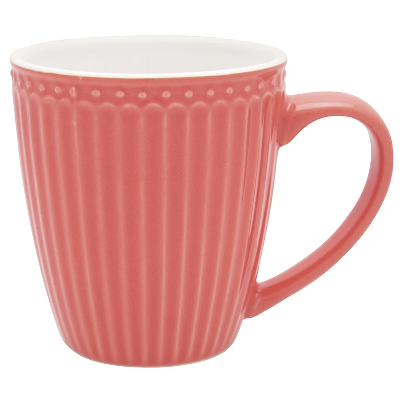 Greengate Alice Becher mit Henkel coral 0,4 l
