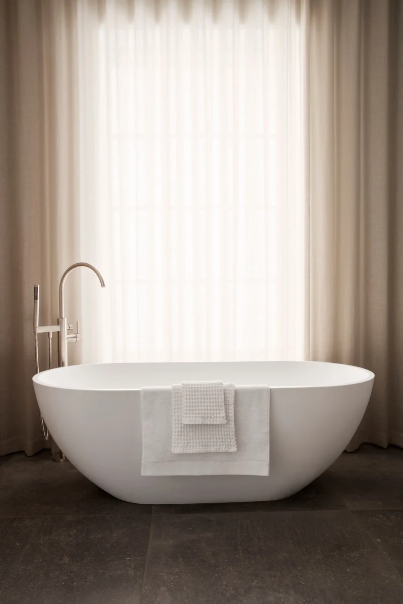 Blomus RIVA Sauna Handtuch Moonbeam 100 x 200 cm