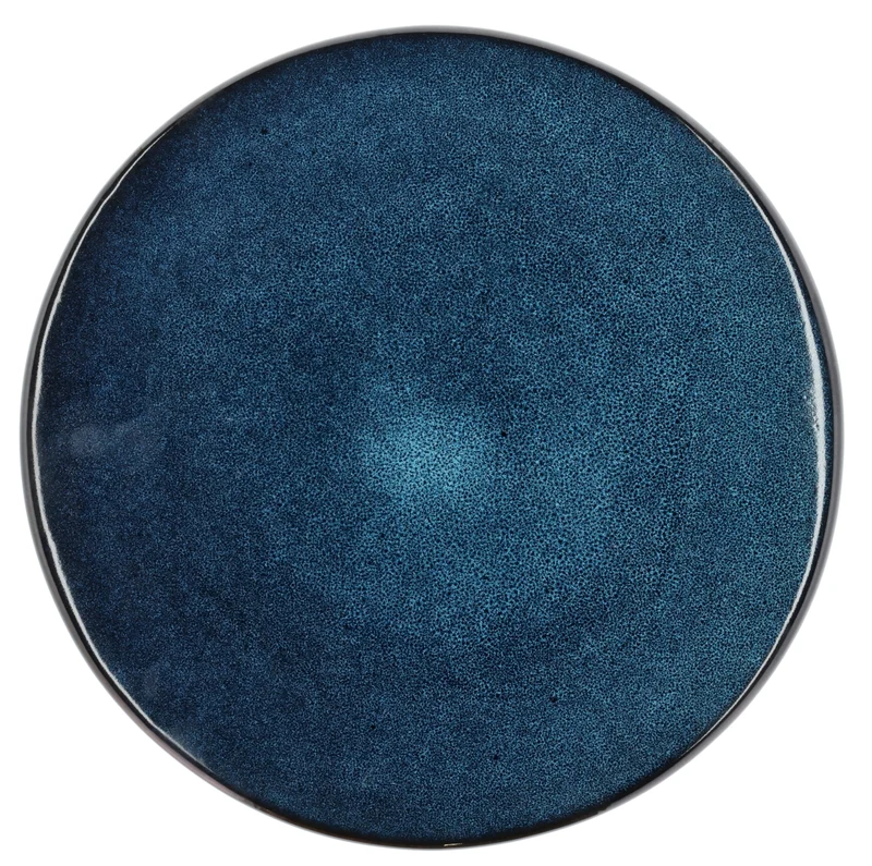 Bitz Tortenplatte auf Fuß dark blue 30 x 5,5 cm