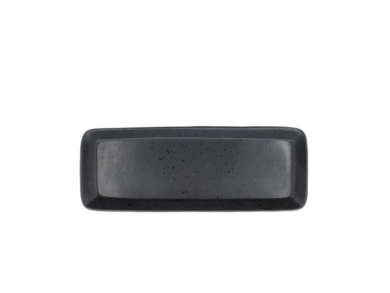 Bitz Servierplatte matt black 38 x 14 cm