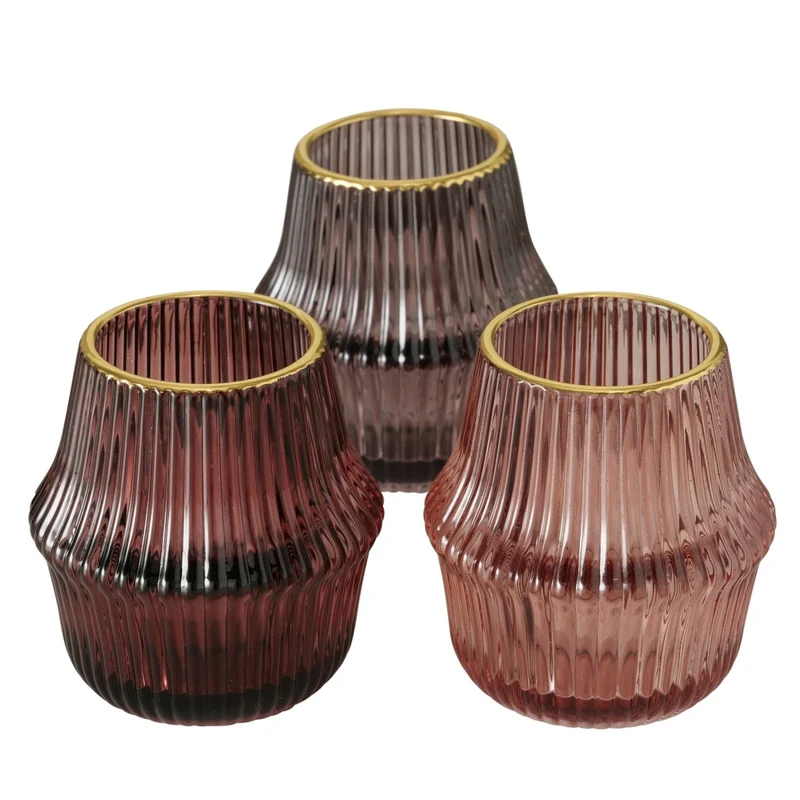 Boltze Windlicht Maggie mehrfarbig 8 cm sortiert (1Stück)