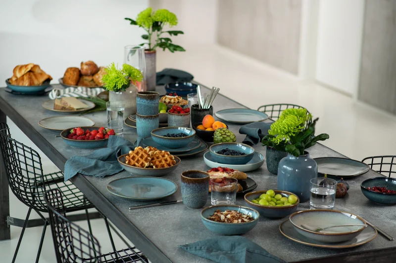like. by Villeroy & Boch Lave glace Frühstücksteller 23,5 cm Set6