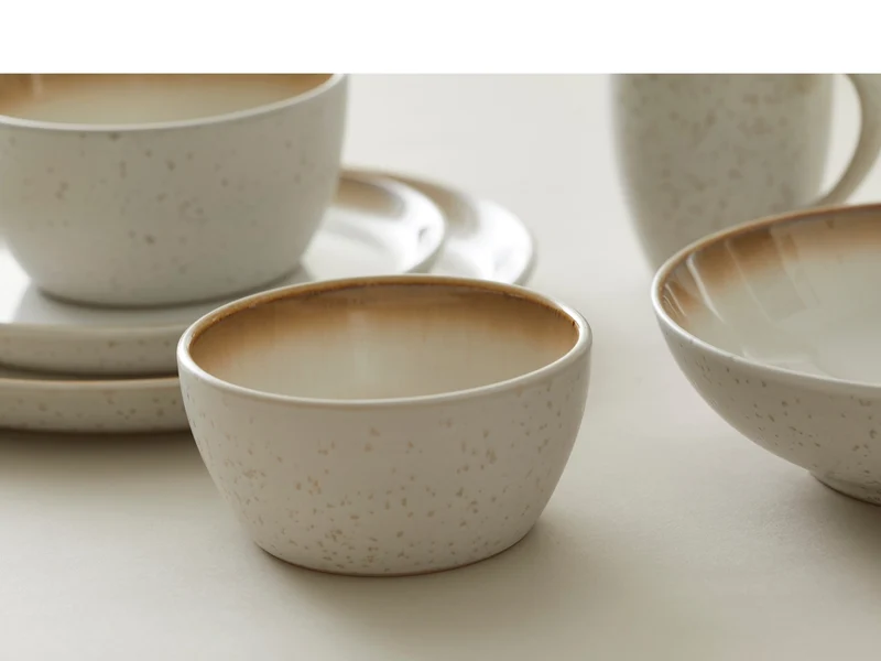 Bitz Salatbowl cream / cream 24 cm