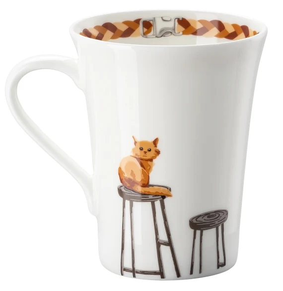 Hutschenreuther My Mug Katze - Maine Coon Becher mit Henkel 0,4 l