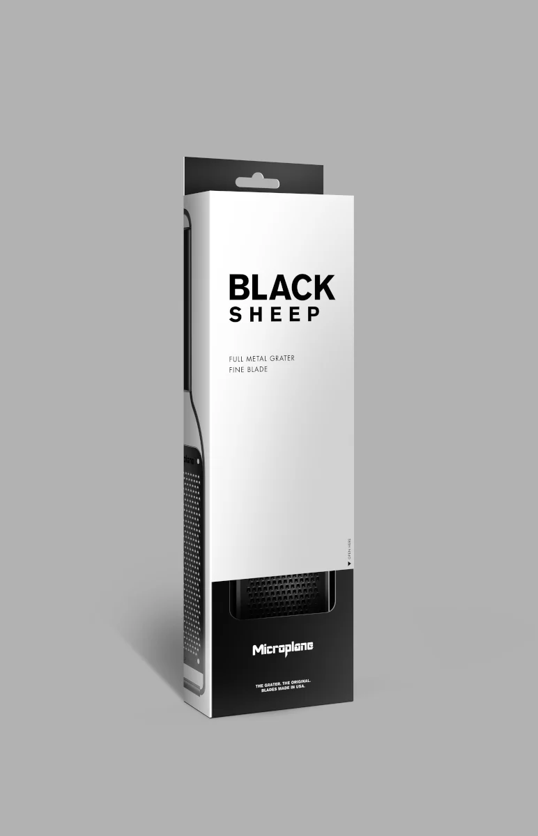 Microplane Black Sheep Serie Reibe fein schwarz