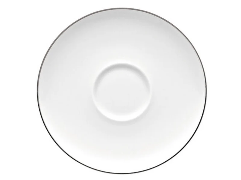Rosenthal TAC Gropius Platin Espresso-Untertasse 11,5 cm