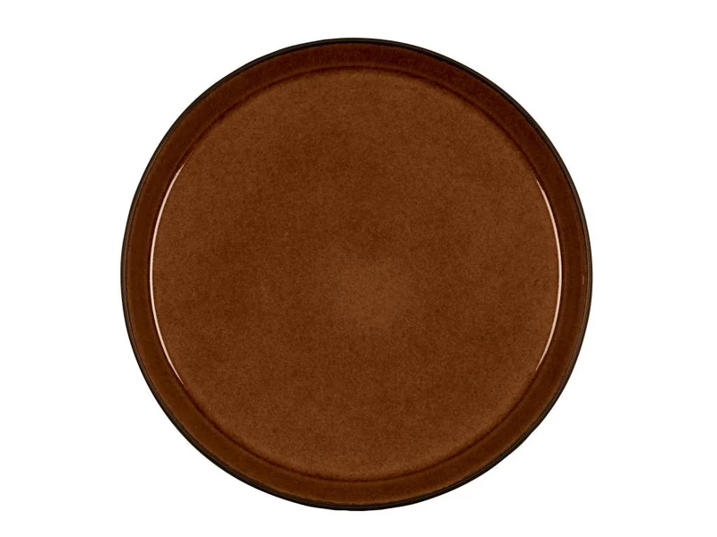 Bitz Speiseteller black / amber 27 cm