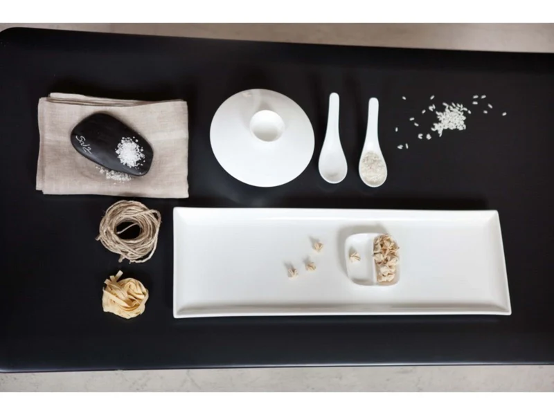 Rosenthal Jade Weiss Frühstücksteller Fahne 23 cm