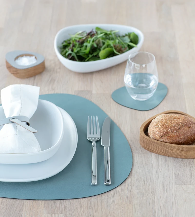 LIND DNA DOUBLE CLOUD/NUPO Tischset Curve L ant./pastellgr.