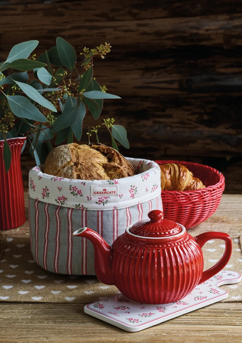 Greengate Alice Schüssel mit Deckel red Set3