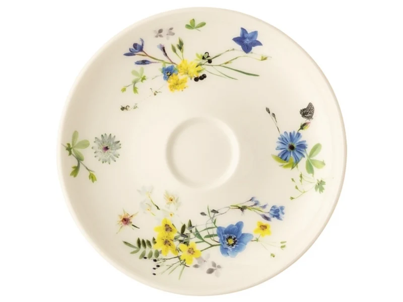 Rosenthal Brillance Fleurs des Alpes Espresso-Untere m. Coup