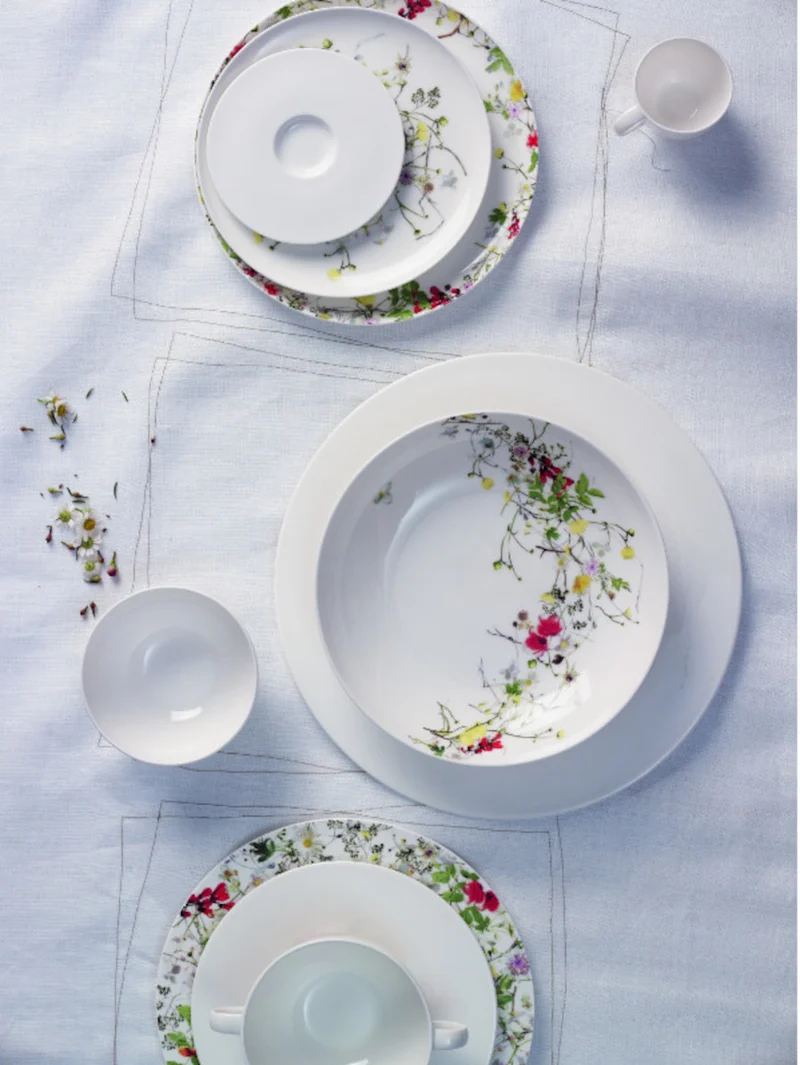 Rosenthal Brillance Fleurs Sauvages Kaffee-Untertasse 15 cm