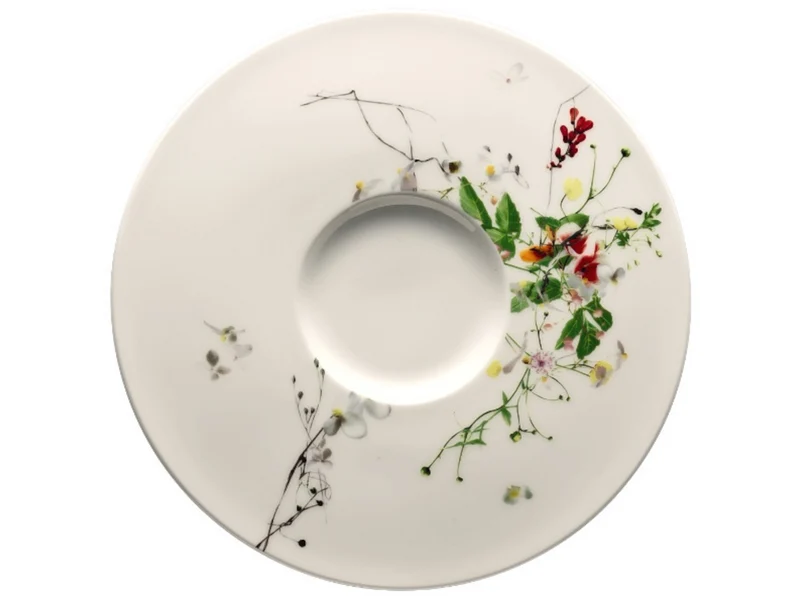 Rosenthal Brillance Fleurs Sauvages Suppen-Untertasse