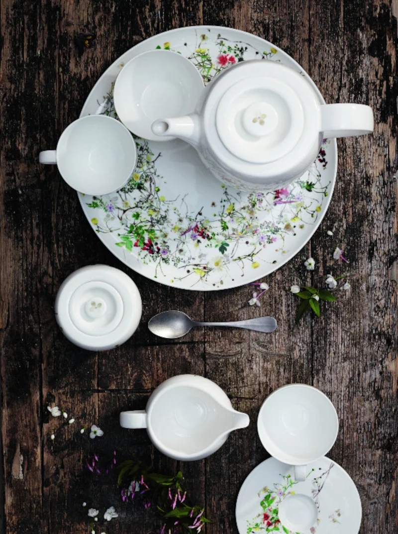 Rosenthal Brillance Fleurs Sauvages Espresso-Untertasse