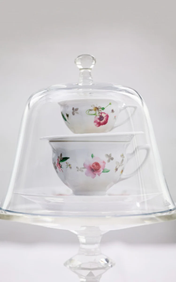 Rosenthal Maria Pink Rose Kaffee-Untertasse 14 cm