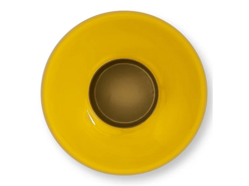 PIP STUDIO Vase Metal ockergelb 32 cm
