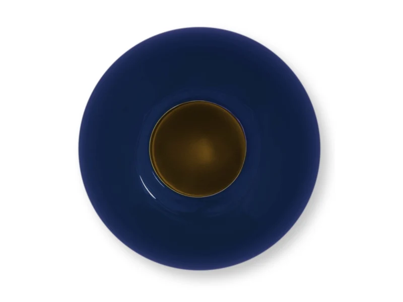 PIP STUDIO Vase Metal blau 23 cm