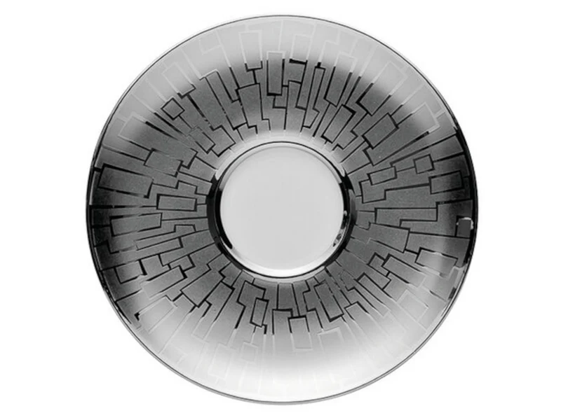 Rosenthal TAC Gropius Skin Platin Espresso-Untertasse 11,5cm