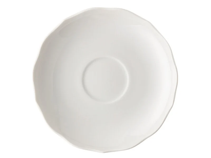 Hutschenreuther Maria Theresia Weiss Tee-Untertasse 14 cm