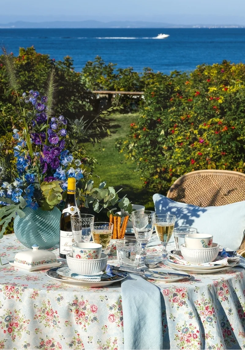 Greengate Ailis Tasse mit Untertasse white 270 ml
