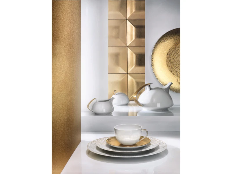 Rosenthal TAC Gropius Skin Gold Espresso-Untertasse 11,5 cm