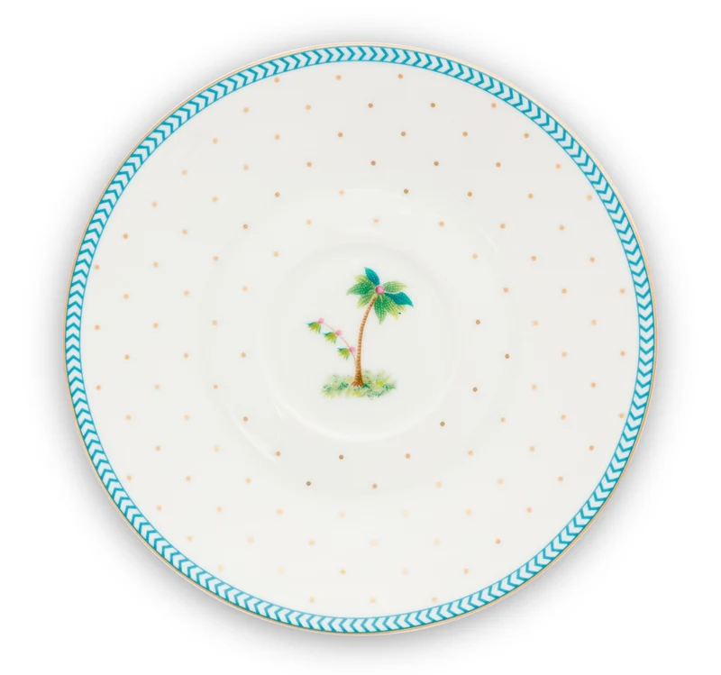 PIP STUDIO Jolie Dots Gold Espressotasse & Untertasse 0,12 l