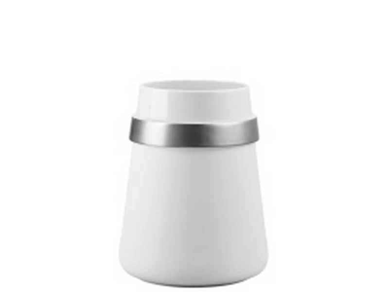 Rosenthal Collana Vase Weiss-silber 22 cm