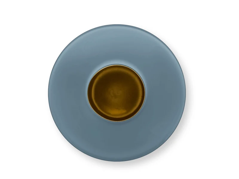 PIP STUDIO Vase Metal Light Blue 23 cm