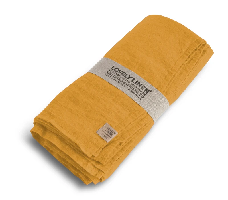 Lovely Linen Lovely Tischdecke Leinen honey 145 x 380 cm