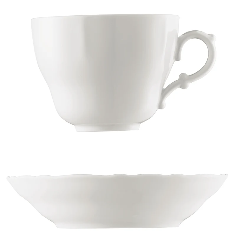 Hutschenreuther Maria Theresia Weiss Café au lait 2tlg.