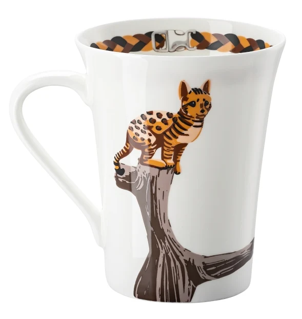 Hutschenreuther My Mug Katze - Bengal Becher mit Henkel 0,4 l