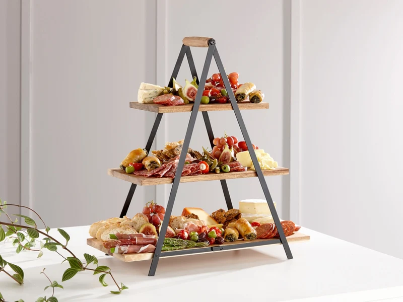 ladelle SERVE & SHARE Servierturm Akazienholz