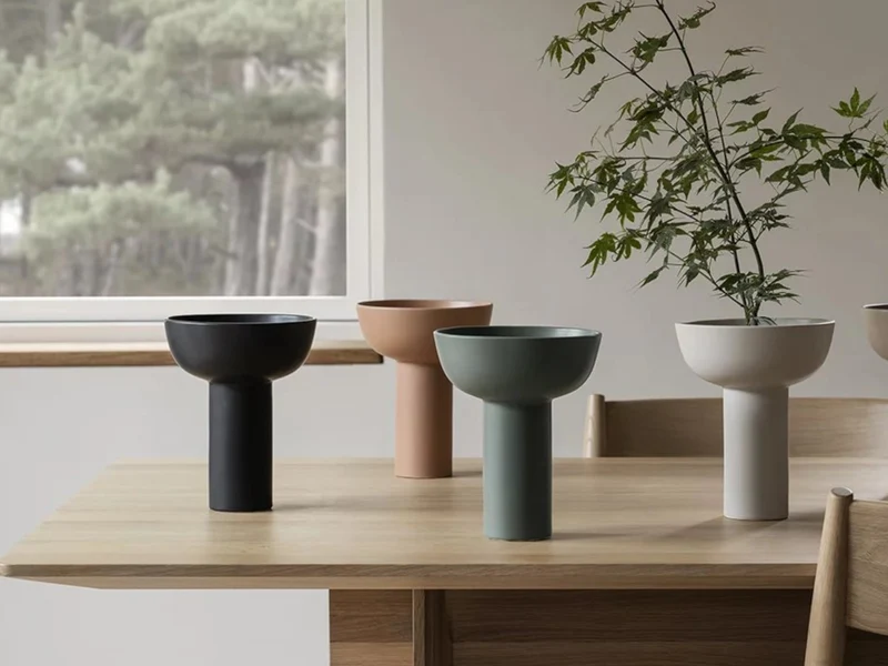 Blomus MIYABI Vase duck green L 21cm