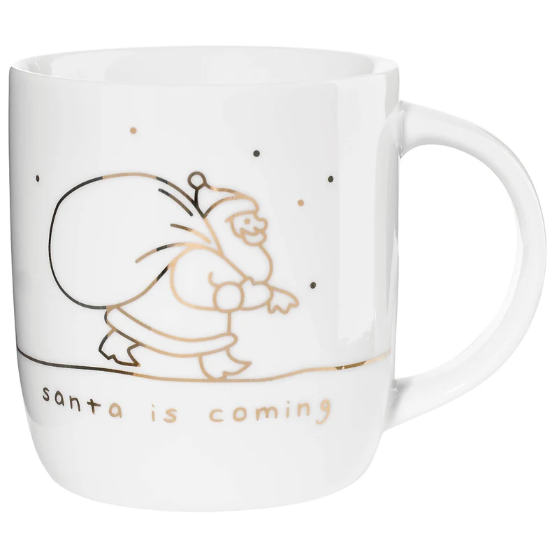 ASA XMAS Henkelbecher santa is coming 0,35 l