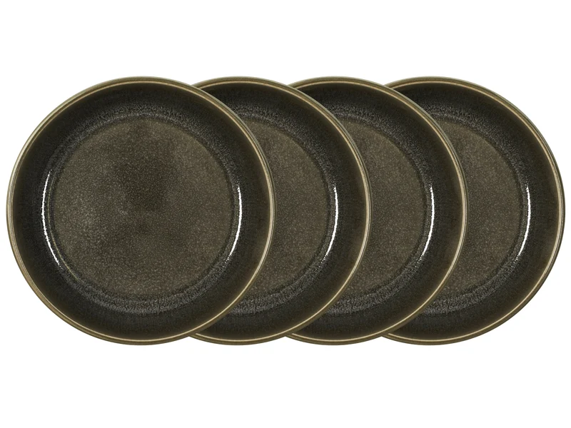 Bitz Suppenteller Set 4tlg. grey 18 cm