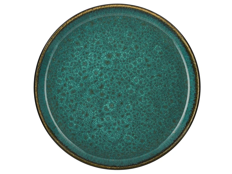 Bitz Frühstücksteller matt green / shiny green 21 cm