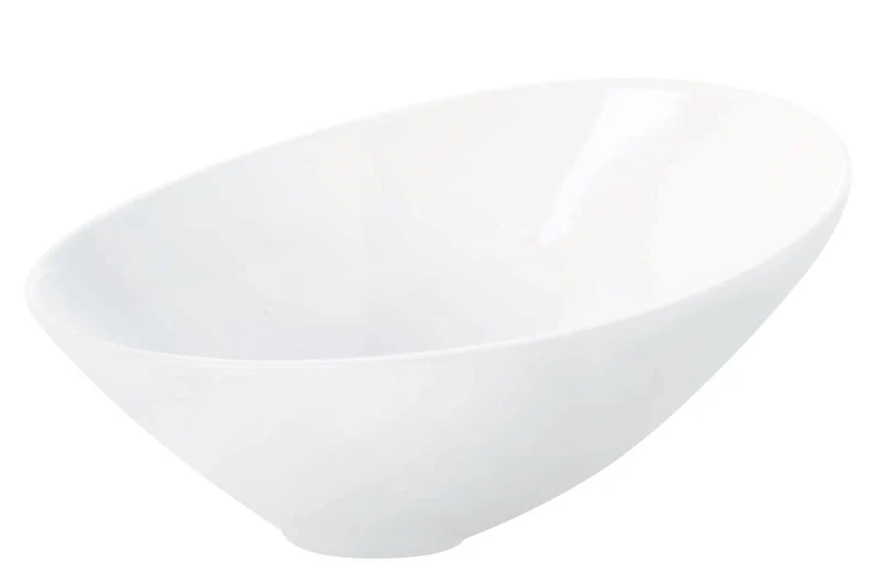 ASA vongole Schale asymmetrisch weiss 15,5 cm