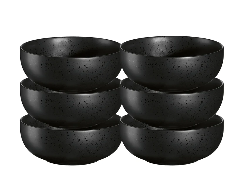 ASA Selection COPPA Buddha Bowl kuro 18 cm Set6