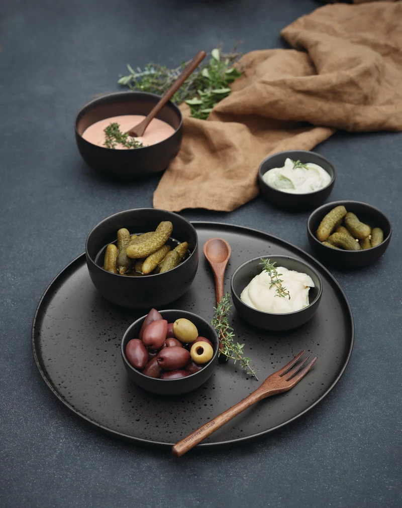 ASA Selection COPPA Buddha Bowl kuro 18 cm Set6