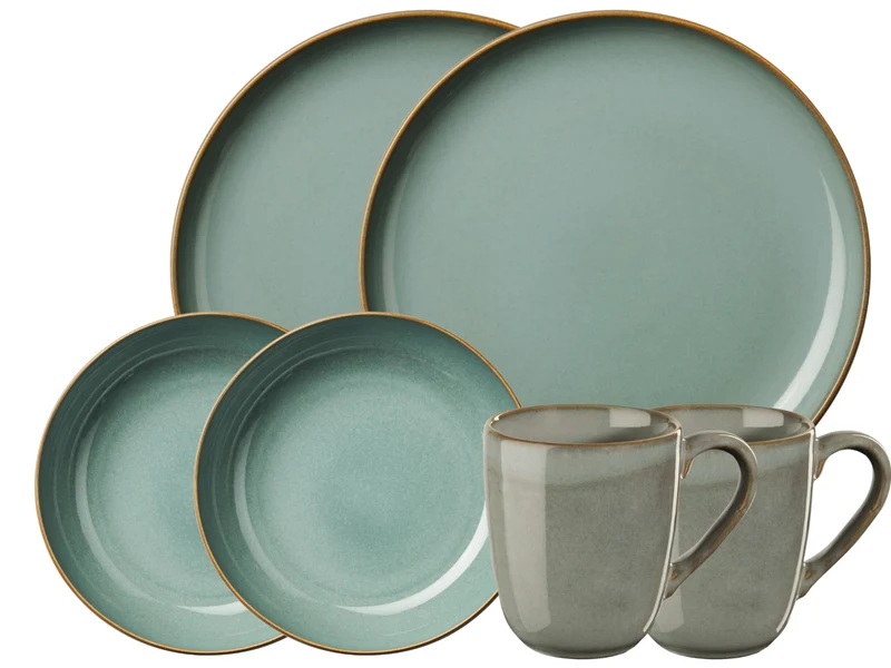 ASA Selection SAISONS Frühstücksset eucalyptus 6tlg