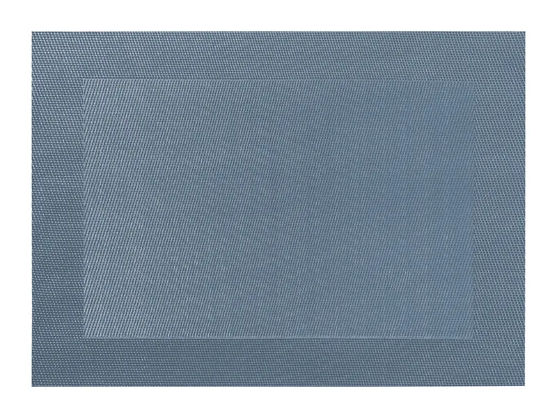 ASA Tischset gewebter Rand bluestone 46 x 33 cm