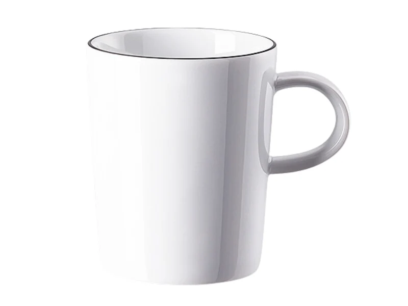 Thomas Cucina Basic Colori Black Becher mit Henkel 0,28 l